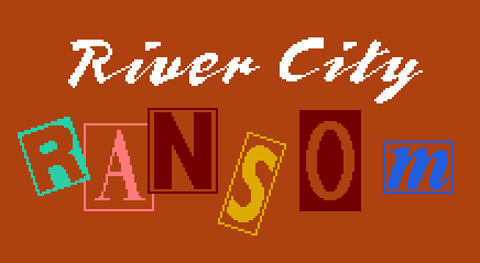 River_City_Ransom Logo – The Vintage Gamers